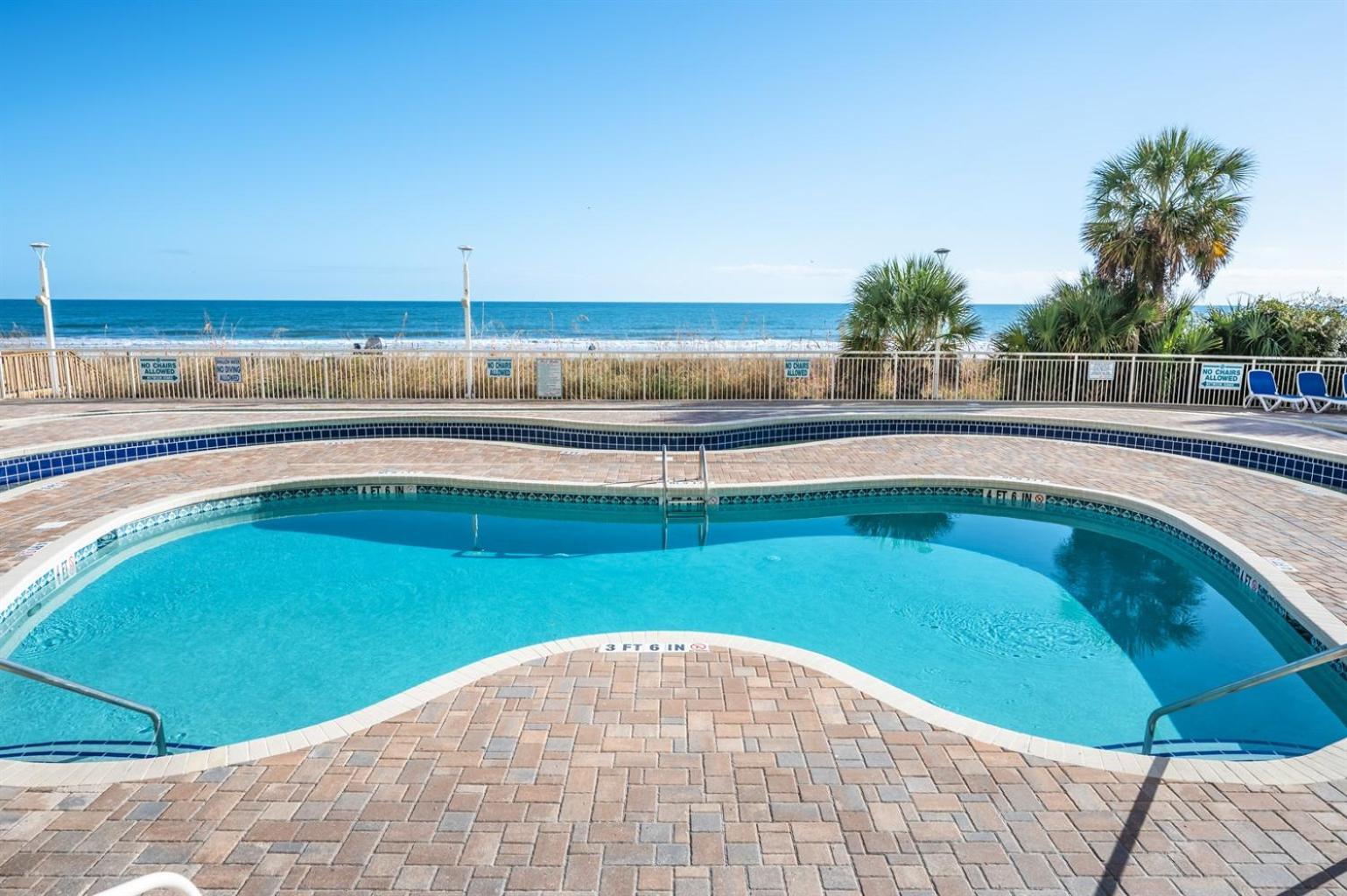 Villa Baywatch Renovated, Unobstructed Oceanfront Views! Myrtle Beach Exterior foto